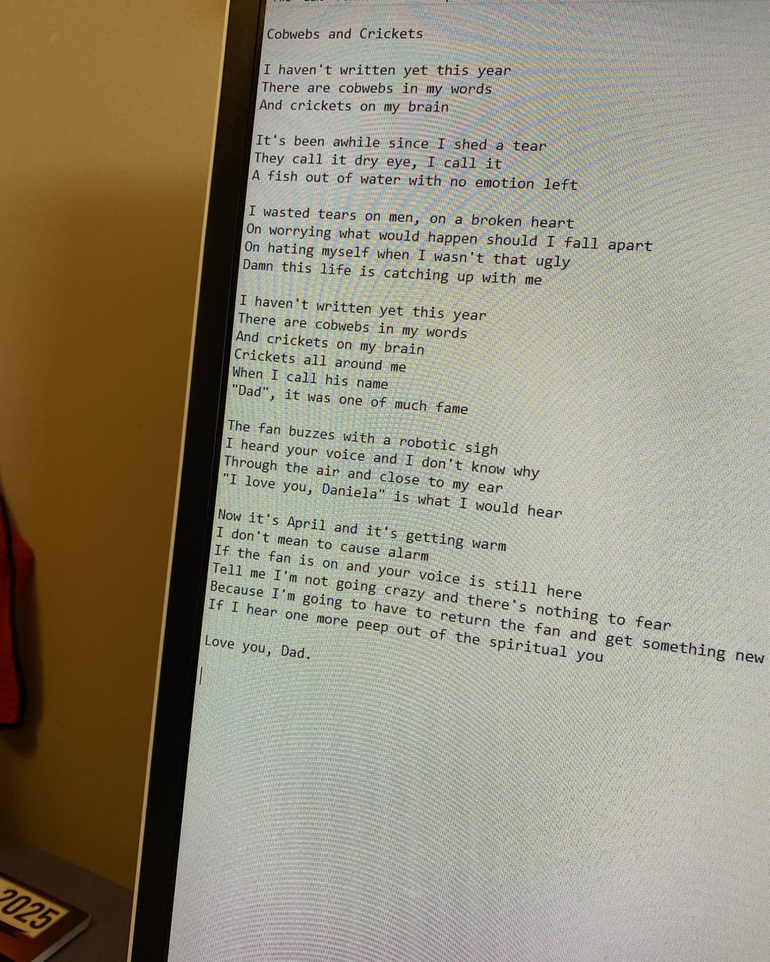 Cobwebs and Crickets